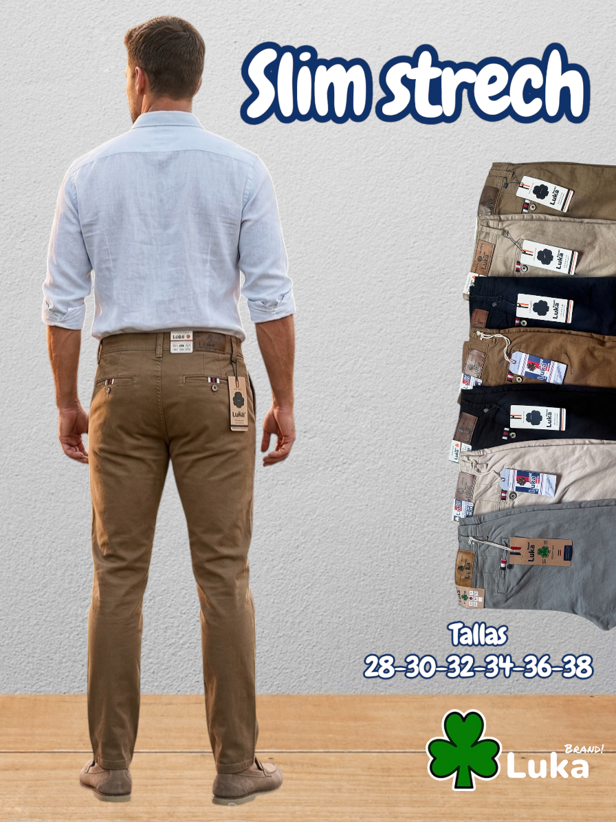 Pantalón de gabardina