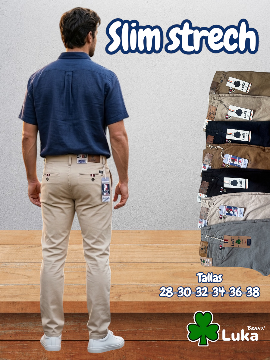 Pantalón de gabardina