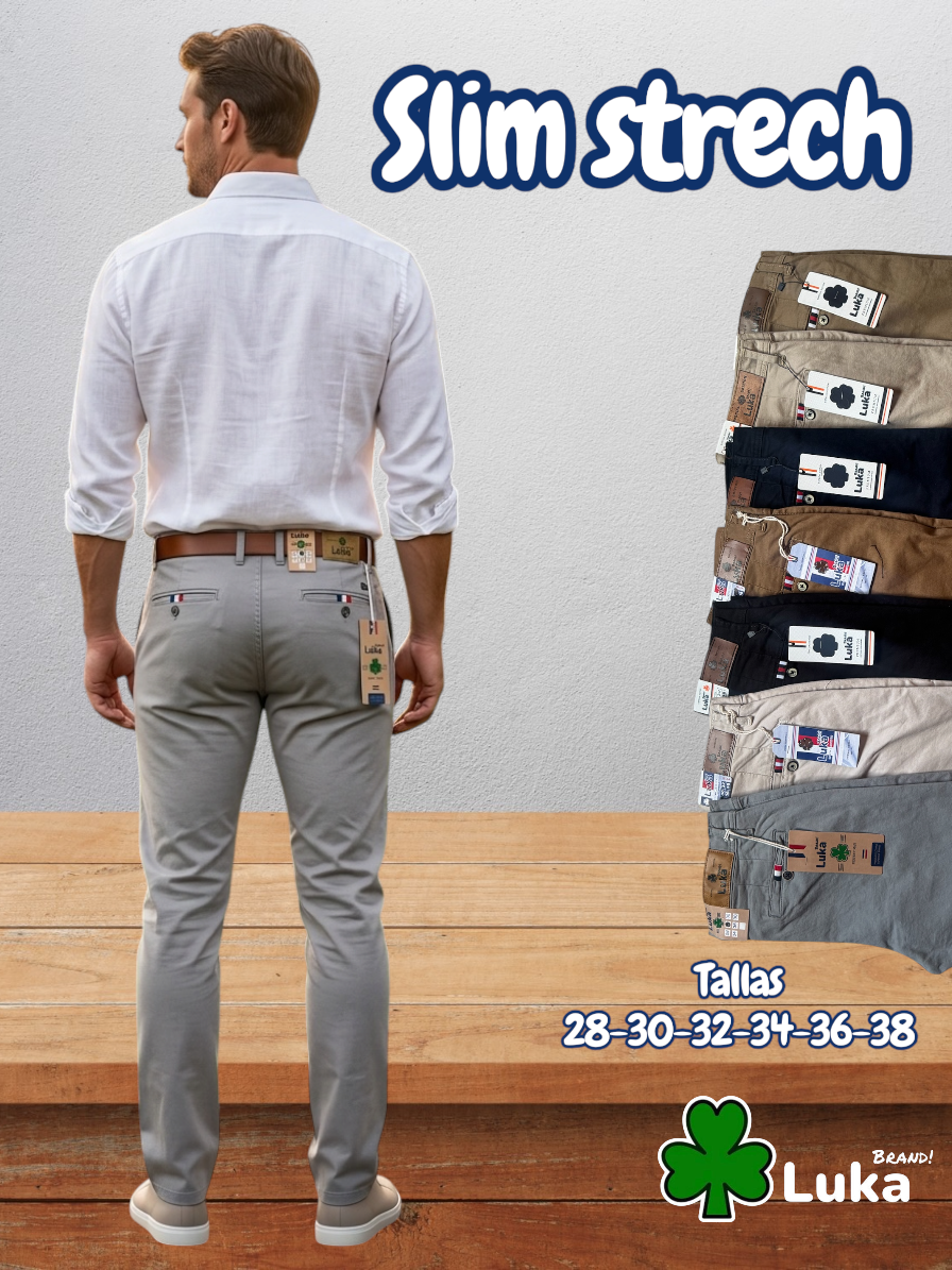 Pantalón de gabardina