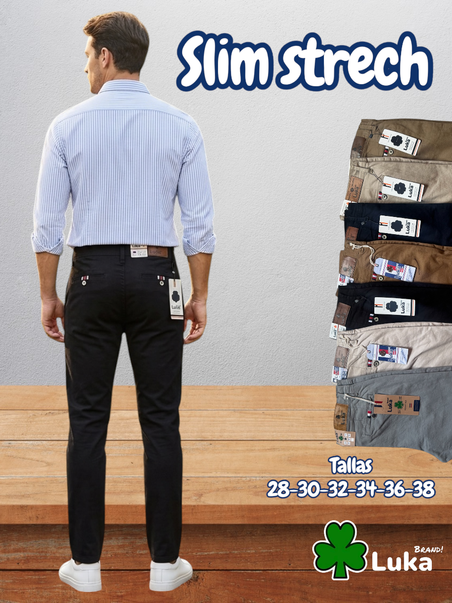 Pantalón de gabardina