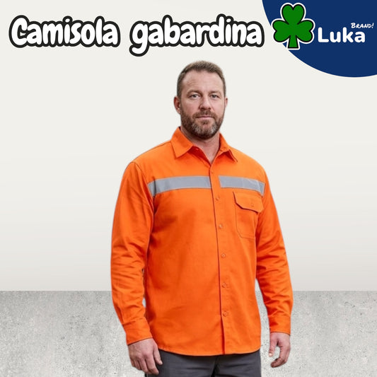 Camisola naranja réflex
