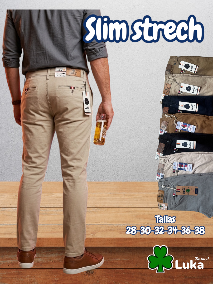 Pantalón de gabardina