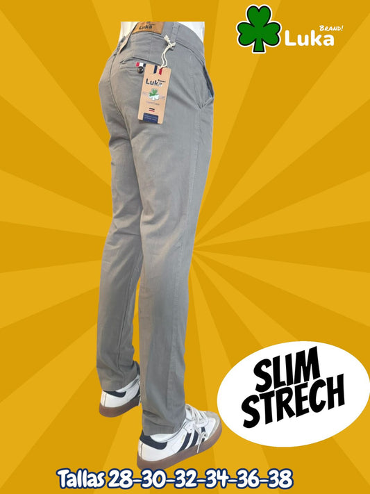 pantalon de vestir color gris